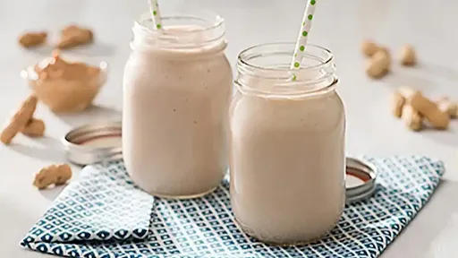 Peanut Butter Cold Coffee Milkshake