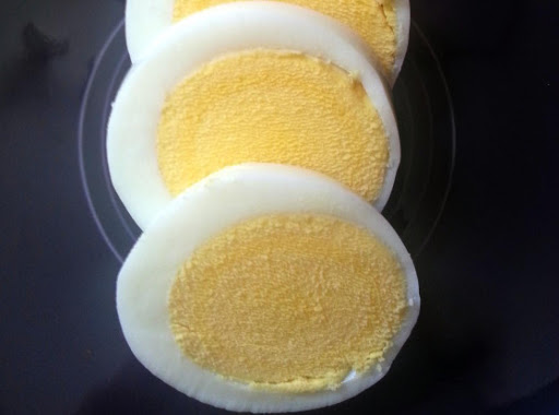 A perfect Hard cooked egg