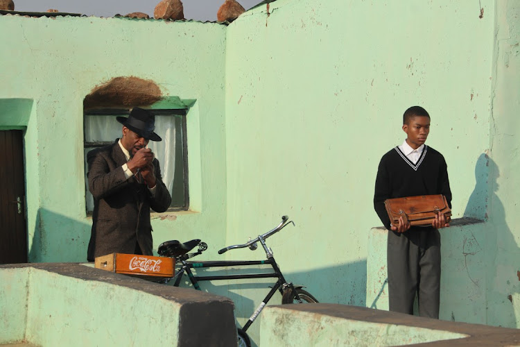 Actor APhiwe Mkefe appearing in the film Letters of Hope that has been turned into a stage show.