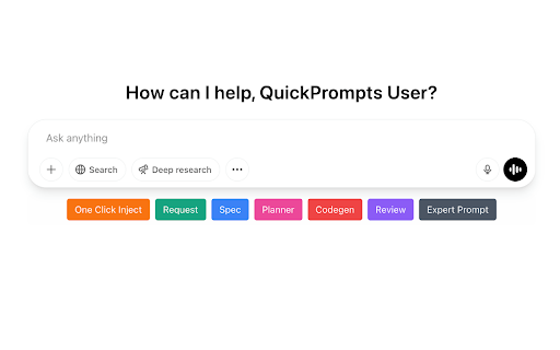 QuickPrompts