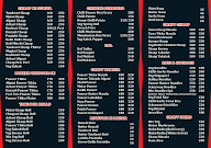 The Red Bowl menu 1