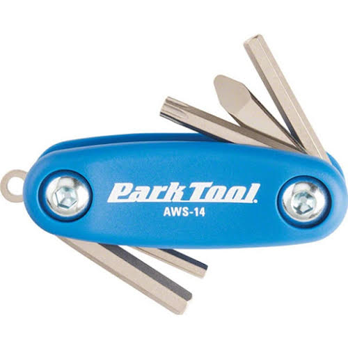 Park Tool AWS-14 Mini Folding Hex Screwdriver Set