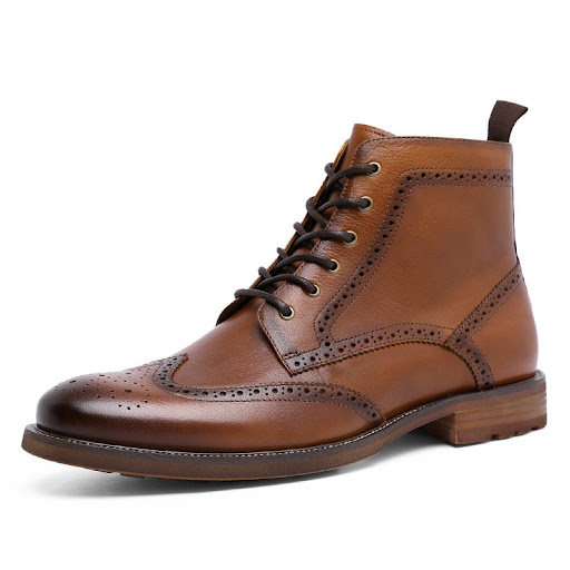 Title 2, Mens Business English Style Leather Boots – So...