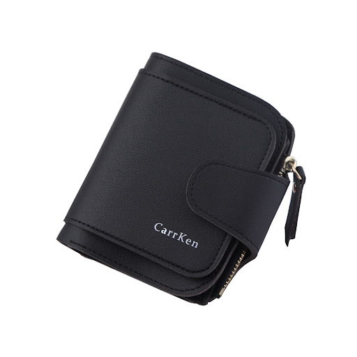 Title 9, Small Multifunctional Wallet with Zipper. Compa...