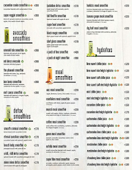 Drunken Monkey menu 2