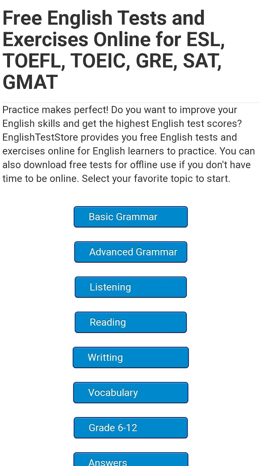 Top 10 Websites to Practice TOEFL 4