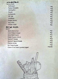 Manchatti Restaurant menu 8