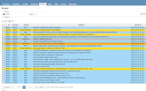 Redmine Styler – Customize Status Colors