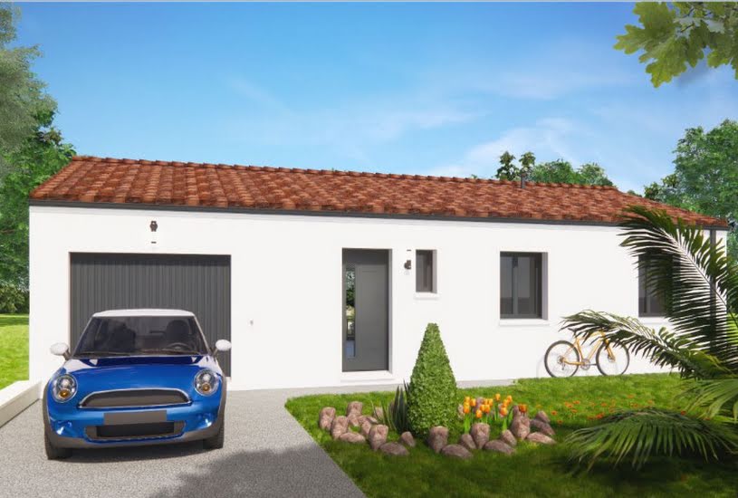  Vente Terrain + Maison - Terrain : 2 022m² - Maison : 80m² à Migron (17770) 