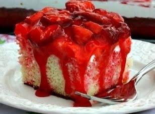 Strawberry Cream cheese Cake