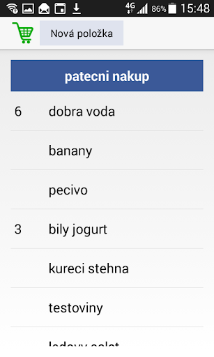 Nákupní seznamy