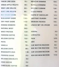 Fat Bites menu 1