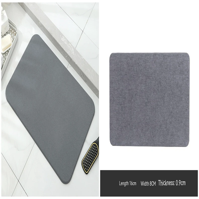 Diatom Ooze Alfombra de baño dura Antideslizante Absorbe agua Secado rápido Perfecto para seguridad y comodidad en tu baño