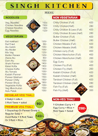 Singh Kitchen menu 3