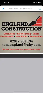 England Construction Logo