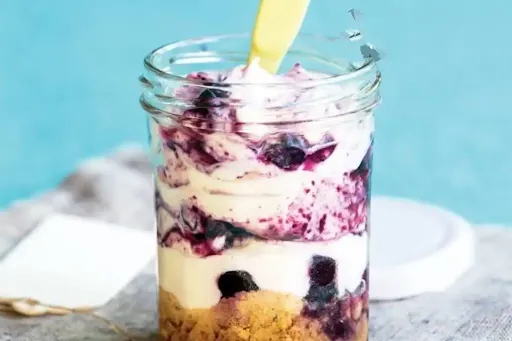 Blueberry Cheesecake In Jar [1 Piece]