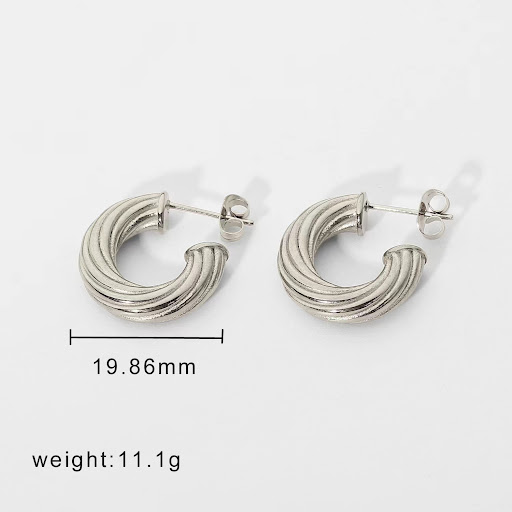 Title 2, New Style Exaggerated Circle Earrings for Women...