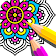 Mandala Coloring Book icon