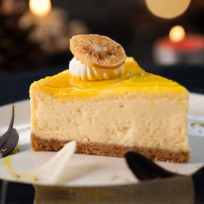 Baked Limoncello Cheesecake