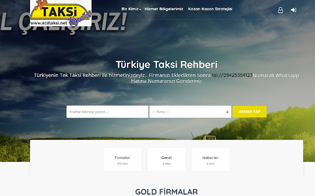 Acil Taksi - En İyi 10 Taksi aciltaksi.net chrome extension