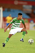 Teboho Potsane of Bloemfontein Celtic is likely to escape punishment after impersonating an SANDF soldier and joking about killing a person. /Lefty Shivambu/Gallo Images