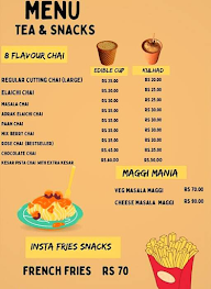 Shuruwaat Chai Se menu 1