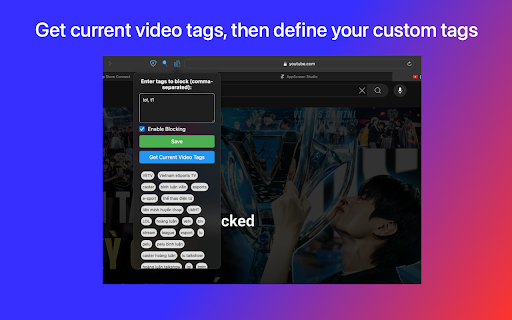 BlockYuTuTag Extension