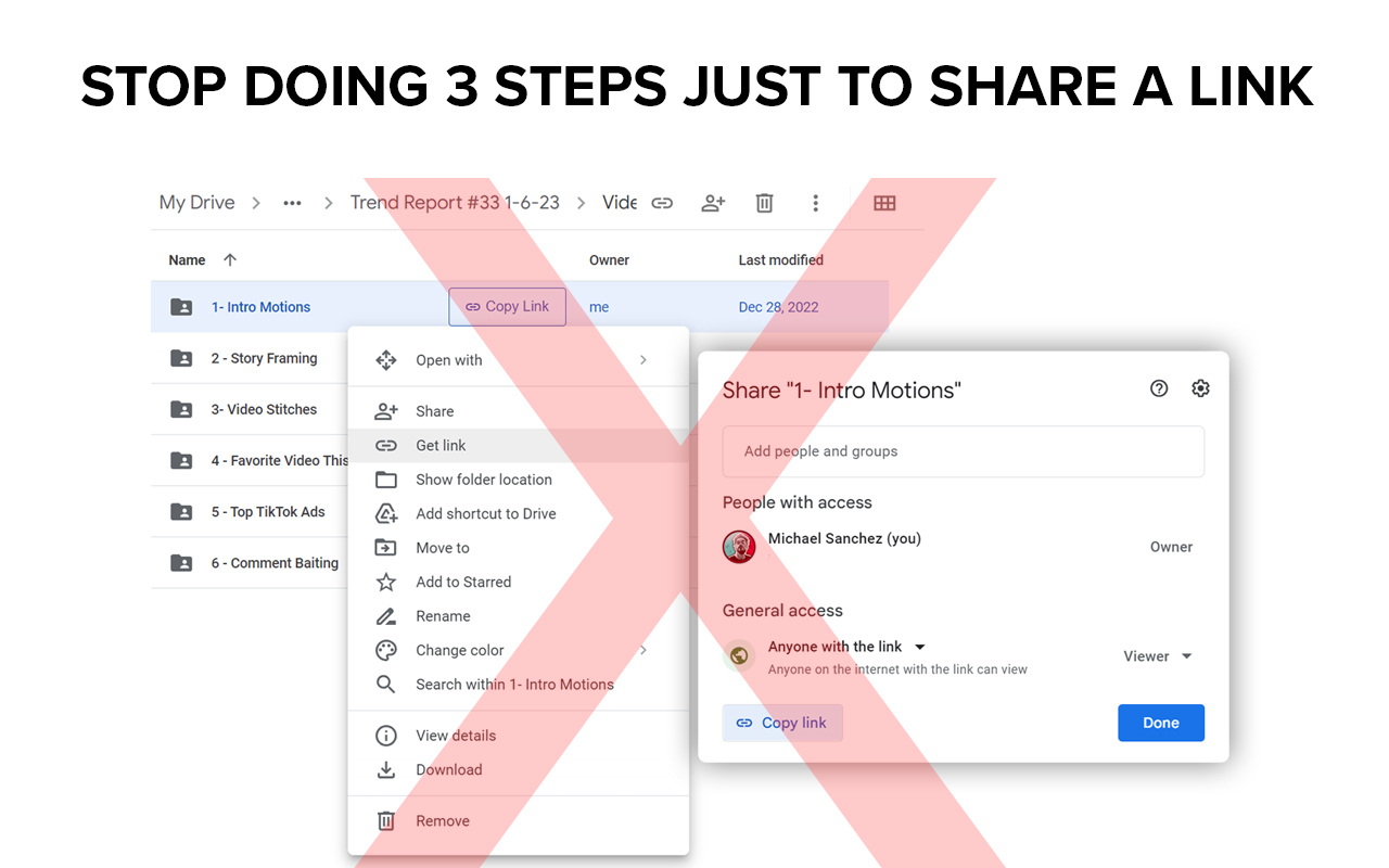 Quick Link for Google Drive Preview image 2