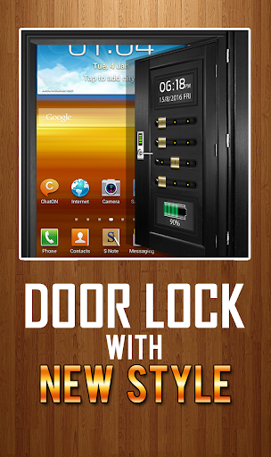 Open Door Lock Screen