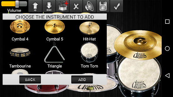 Drums Droid HD 2016 Captura de tela