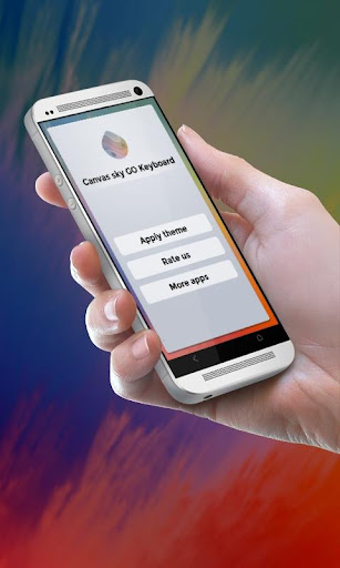 Canvas sky GO Keyboard