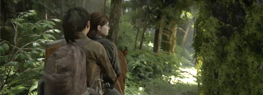 The Last of Us 2_Ellie &amp; Dina on horseback