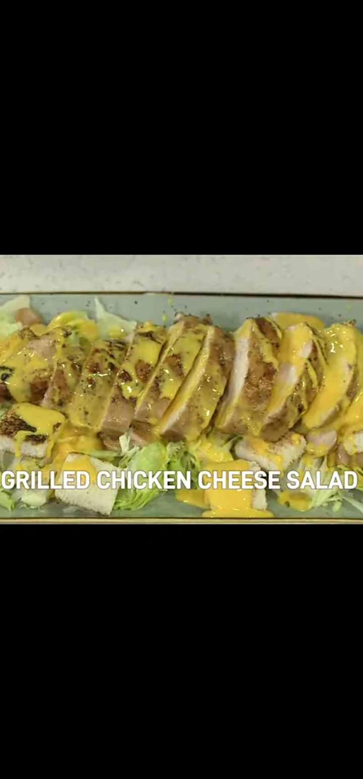 Grill Chicken Cheese Salad