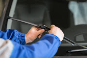 Windscreen wipers are essential for safe motoring. Preserve them during storage by placing plastic wrap between the blades and the windscreen.