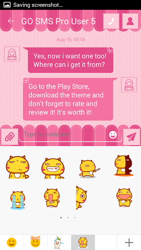 免費下載個人化APP|Pink GO SMS Theme app開箱文|APP開箱王