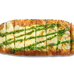 Pesto Garlic Cheesy Bread