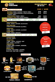 Pizza Paradise menu 1