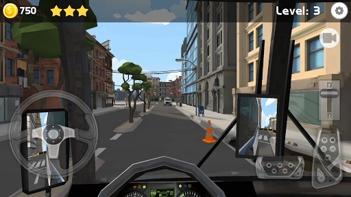 Bus Parking 3D Premium