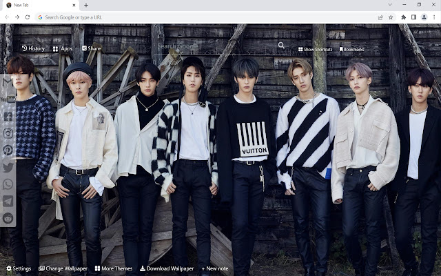 Stray Kids Wallpaper HD New Tab