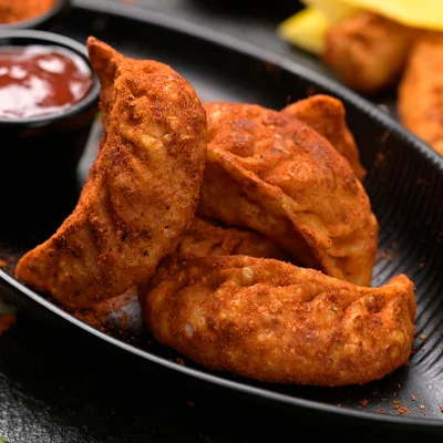 Paneer Fried Peri Peri Momo