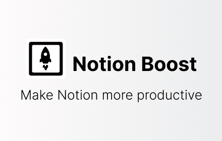 Notion Boost small promo image