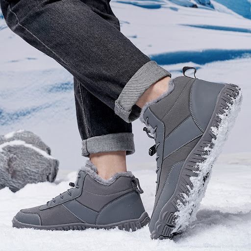Title 6, Botas de nieve de senderismo para hombre con ci...