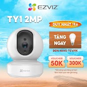 Camera Wi - Fi Ezviz Ty1 Trong Nhà 1080P, Quay Quét 360 Độ, Đàm Thoại 2 Chiều, 