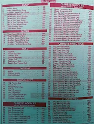 Udichis Kitchen menu 1