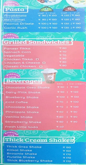 Rozana menu 