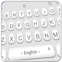 Simple Pure White Keyboard Theme 6.1.24.2019 APK Descargar