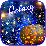 Cover Image of Tải xuống Galaxy Jack O Lantern Keyboard Theme 1.0 APK