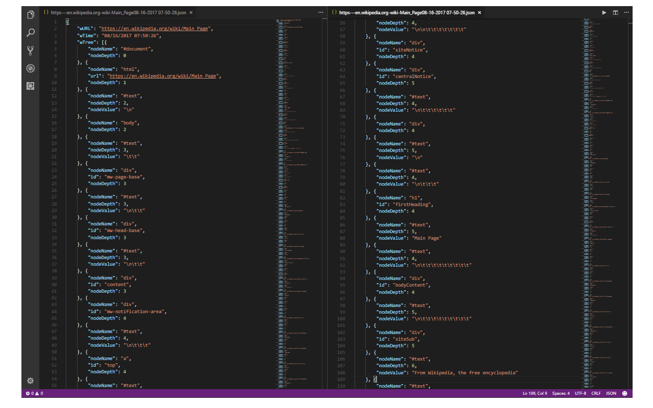 DOM to JSON Converter Preview image 1