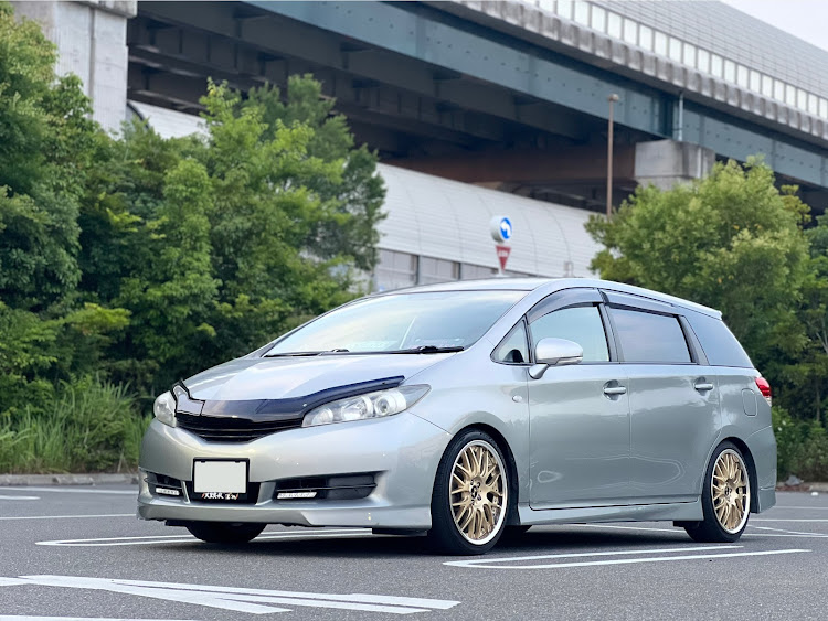 ウィッシュのスーパーオートバックス四條畷・スパシャン2024・イオン駐車場・仕事帰りに寄り道・洗車がしたいに関するカスタム事例の投稿画像1枚目