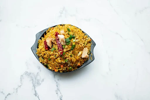 Chicken Singapore Fried Rice